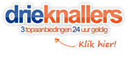 Drie topaanbiedingen 24 uur geldig
