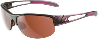 picture Adilibria Halfrim S Shiny Berry/Mauve LST Active Antifog Dames Zonnebr