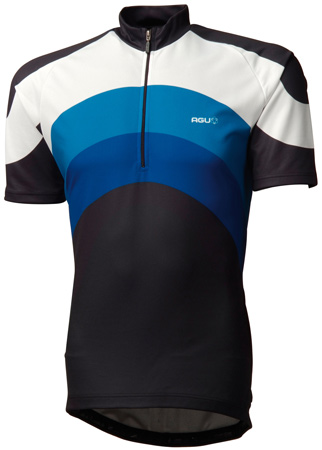 Agu : Arco Shirt Korte Mouwen met Armwarmers Heren Blauw 