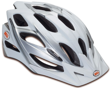 Slant Zilver Wit Fietshelm