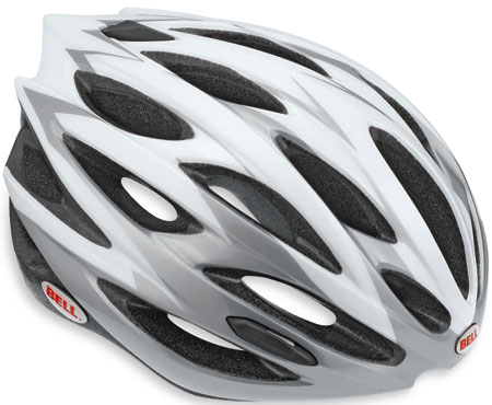 Lumen Wit/Zilver Fietshelm - Bell