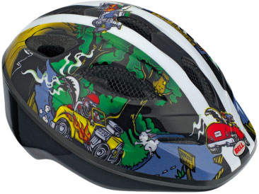 Dart Zwart Auto`s Fietshelm