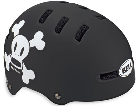 Bell : Fraction Zwart/Wit Paul Frank Fietshelm 