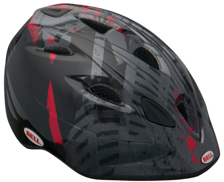 Bell : Tater Zwart/Rood Fietshelm 