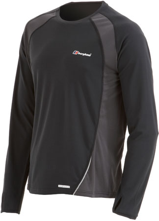Active LS Crew Black/Thunder