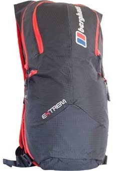 Cirque 12 Jet Black/Blaze Red Rugzak