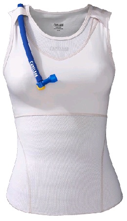 Racebak Shirt Dames Wit Met Drinksysteem