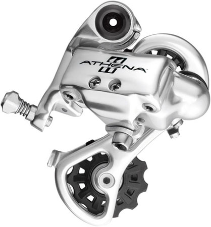 Derailleur Achter Athena 11V Alu - De nieuwe Athena 11 speed serie van Campagnolo! Een goede prijs/kwaliteit verhouding.
