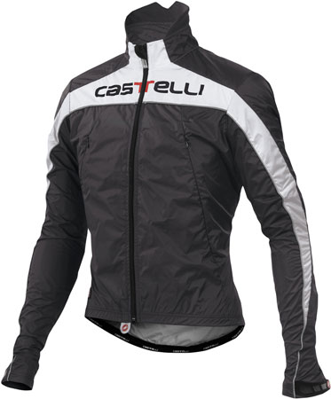 Fusione Windstopper Jacket Black Silver Piping Heren
