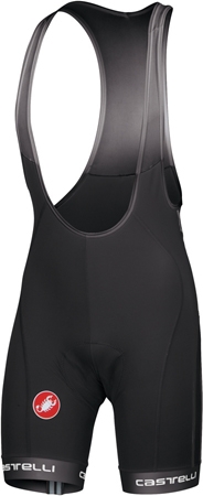 Endurance Bibshort Black/White Tekst Heren