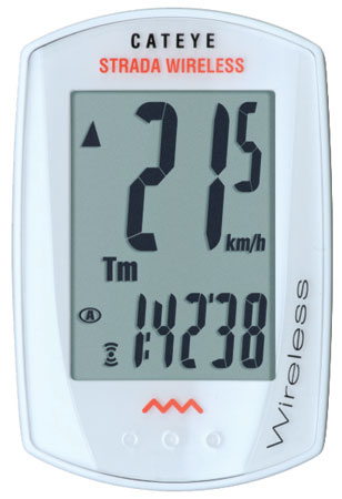 picture Strada RD300 Wireless Wit Fietscomputer