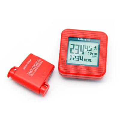 picture Fit CC-PD100W DL Rood Fietscomputer