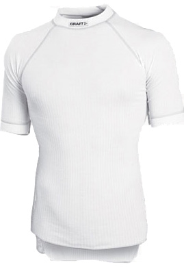 Pro Zero Undershirt Korte Mouwen Man Wit