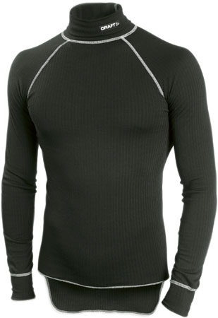 Pro Zero Undershirt Kol Lange Mouwen Man Zwart