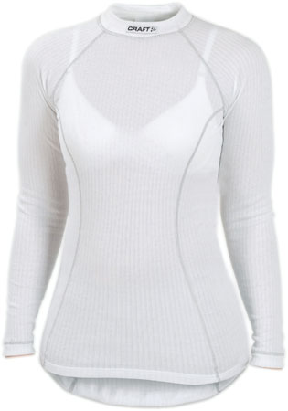 Pro Zero Undershirt Lange Mouwen Crewneck Woman Wit