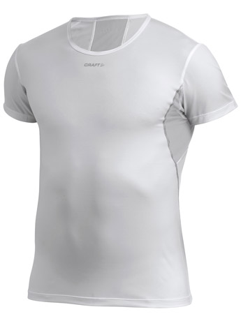 Pro Cool Undershirt Korte Mouwen Man Wit