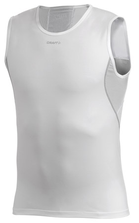 Pro Cool Undershirt Zonder Mouwen Man Wit