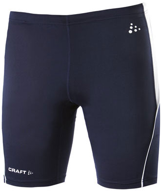 Track Field Korte Broek Man Navyblauw