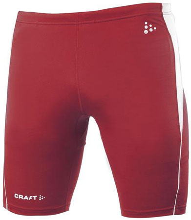 Track Field Korte Broek Man Rood