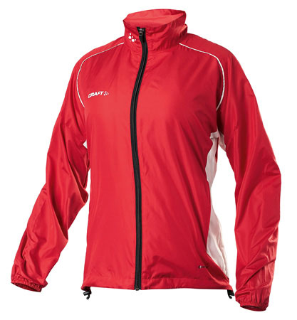 Track Field Jacket Woman Rood