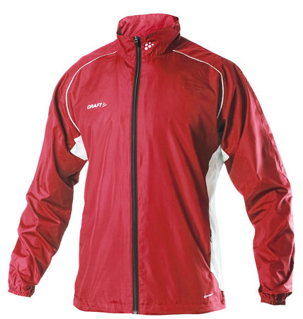 Track Field Jacket Man Rood