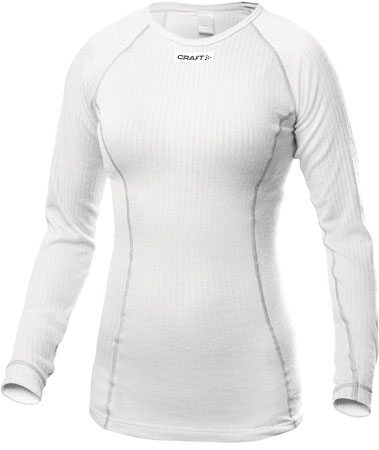 Pro Zero Undershirt Lange Mouwen Roundneck Woman Wit