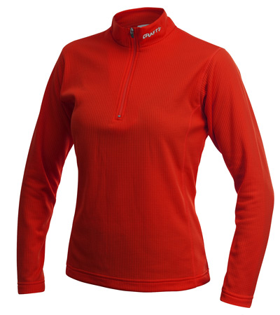 Shift Polo Lange Mouwen Dames Rood