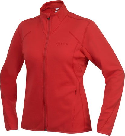 Jacket met Bodymapping Dames Rood
