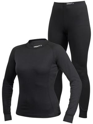 Women Basic Functional Underwear Set 2 Pack Zwart