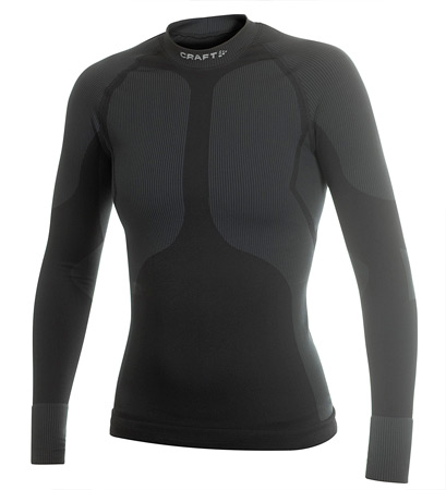 Pro Warm Undershirt Lange Mouwen Crew Neck Dames Zwart