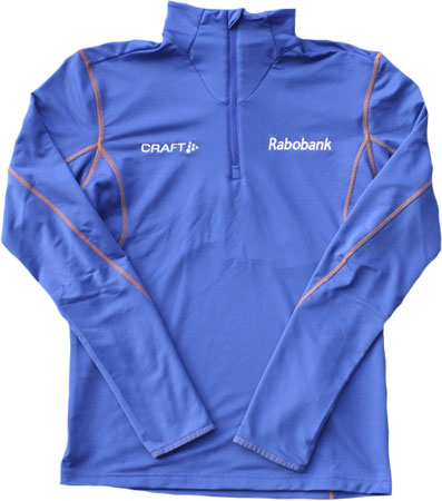 Rabobank Zip Pullover Bodymapping Olympia