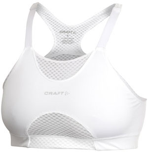 Sport Specific Bike Bra White A B Cup