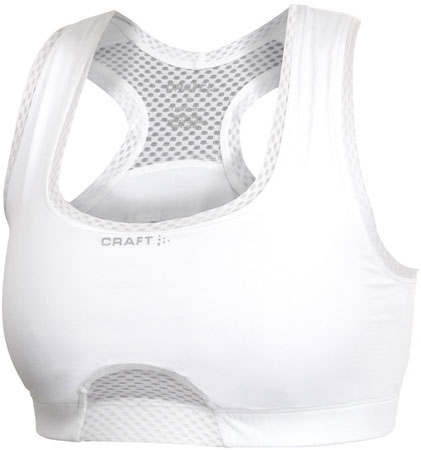 Sport Bra White A B Cup