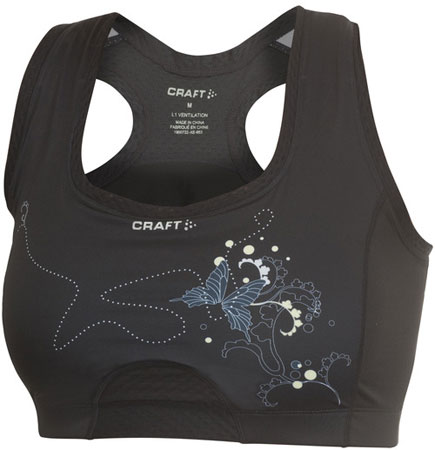 Sport Super Bra Black Print C Cup