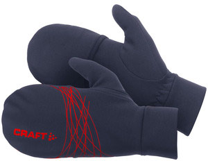 Running Hybrio Glove Zwart