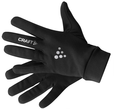 Thermal Run Glove Zwart
