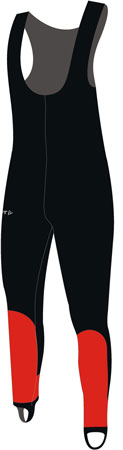 Thermo Schaats Collant Dynema Zwart Unisex