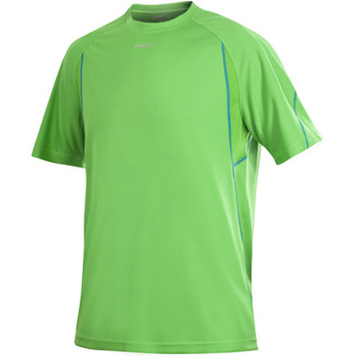 Performance Run Tee Craft Green Heren