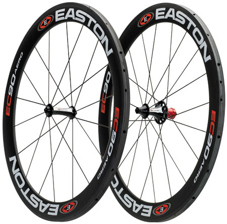 Easton EC90 aero tube wielset