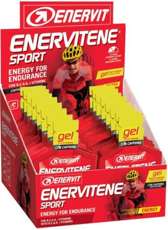Enervitene Sportgel Citrus met Cafeïne 24 stuks