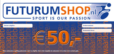 Waardebon 50 EURO