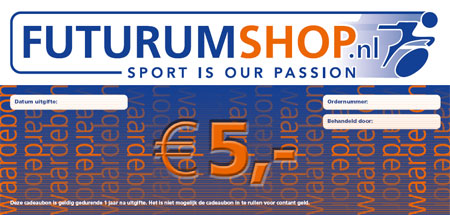 Waardebon 5 EURO