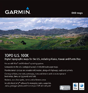 Topo U.S. 100K DVD