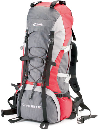 Core 65 10 Liter Rood Grijs Rugzak