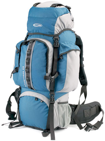 Wilderness 65 liter Bluesteel Flint Rugzak