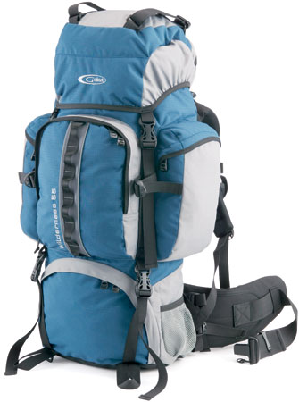 Wilderness 55 liter Bluesteel Flint Rugzak