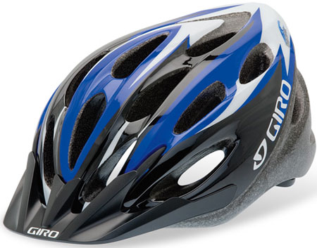 Indicator Blauw/Zwart Fietshelm