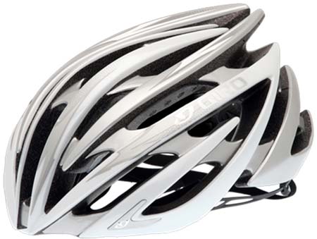 Aeon Wit/Zilver Fietshelm
