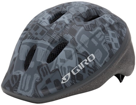 Giro : Rodeo Zwart/Titanium Kinder Fietshelm 