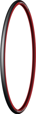 picture Pro4 Comp Vouwband Rood 700x23C